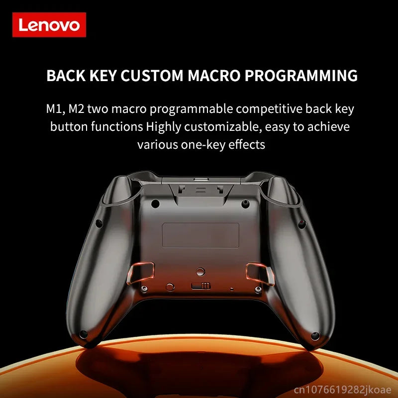 Lenovo S03 Gamepad Wireless Bluetooth Gaming Controller Hall Trigger Joystick Mecha-Tactile Buttons For Switch PC Android IOS