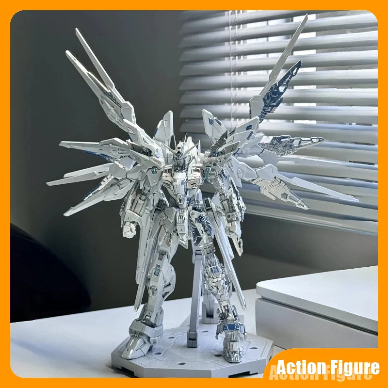 Changlong 7701 Mgex 1/100 Zgmf-X20a Strike Freedom Twilight Coating Assembly Model Kits Action Figure Robot Collect Toys Gifts