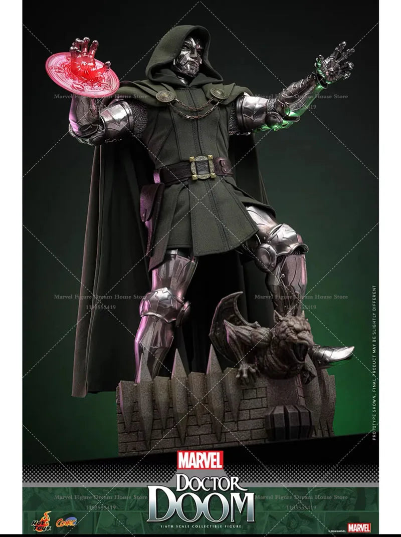 Height About 33.5CM  1/6 Scale Victor Doom 12-inch Full Set Action Figure Soldier In Stock HotToys HT CMS022B Special Edition