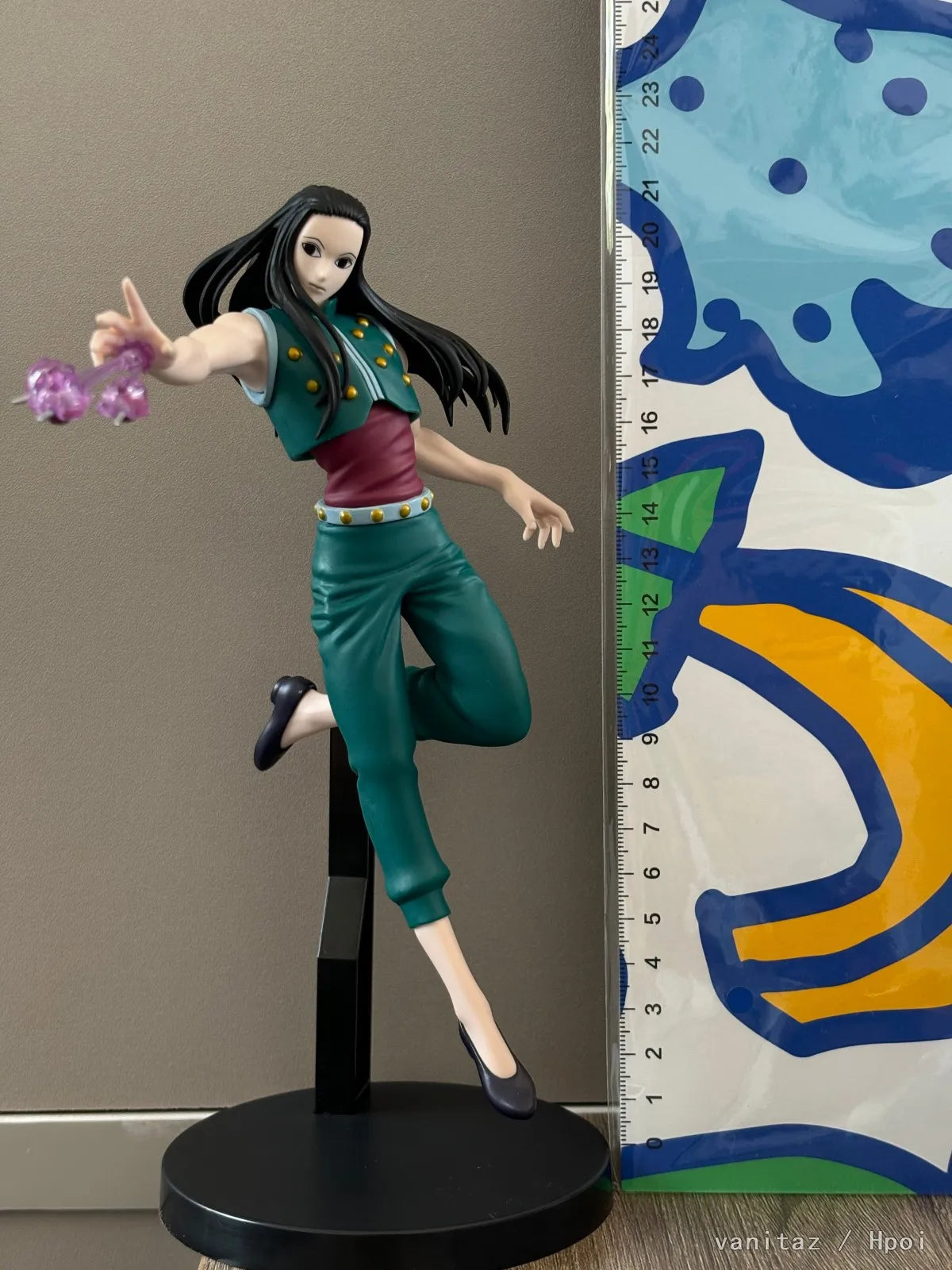 Anime HUNTER×HUNTER VIBRATION STARS Figur Illumi Zaoldyck Actionfigur PVC Spielzeug Geschenksammlung Hobbys Puppen Schreibtischdekoration