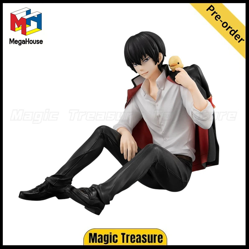 【Pre-sale】Original MegaHouse GEM REBORN Hibari Kyōya Skylark and Cloud Beans Toys Ornaments Gifts