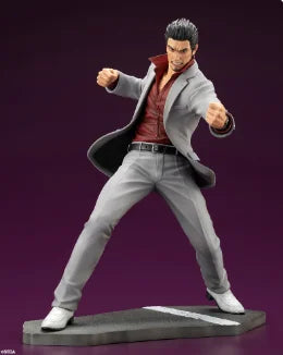 -In Stock Original Kotobukiya Ryu Ga Gotoku Majima Gorō Kazuma Kiryu Anime Statue1/6 Figure Gift Model Collection