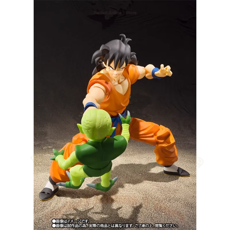 100% Authentic Bandai Soul Limited SHF Dragon Ball Z Leping Yamu Tea Cultivator Action Doll Gift Model Collection