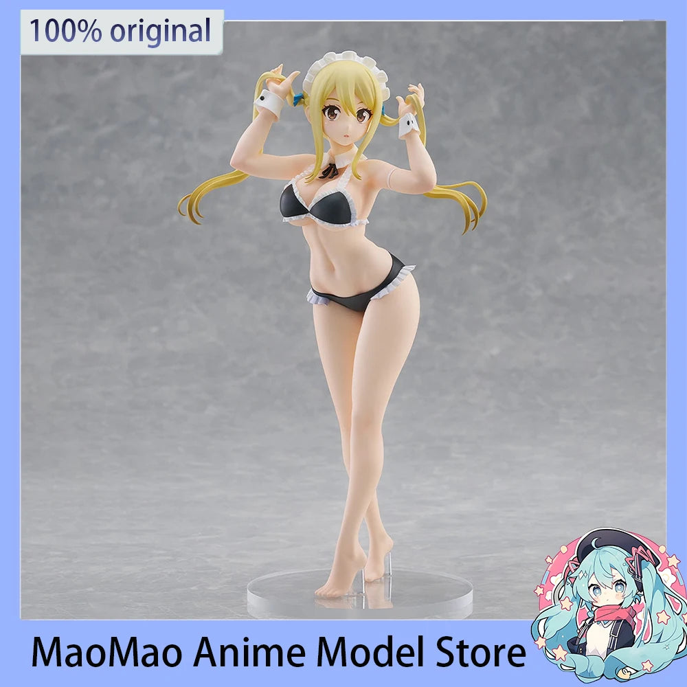 Original GSC POP UP PARADE FAIRY TAIL Anime Figure Lucy Heartfilia (Virgo Form Swimsuit Ver. L)  PVC Model Action Collect Gift