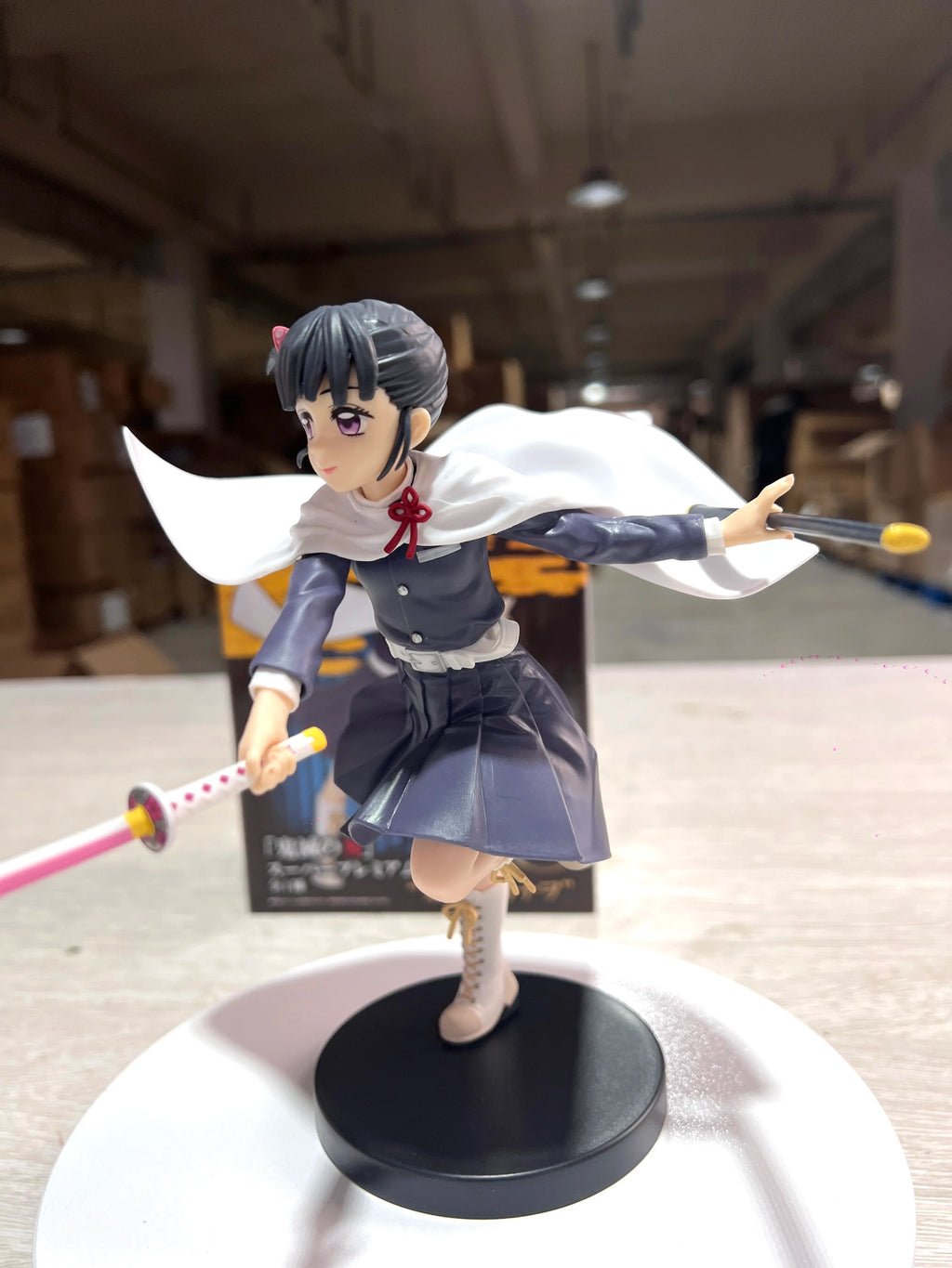 Auf Lager Original Original SEGA Demon Slayer: Kimetsu No Yaiba Tsuyuri Kanao 17CM PVC Actionfigur Modell Geschenke Sammlungen Puppe