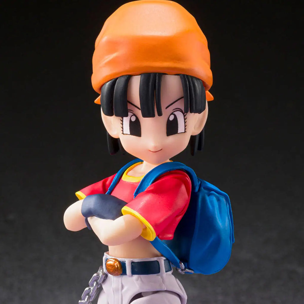 BANDAI SHF Dragon Ball GT Pan 100% Original genuine 90mm PVC Action Anime Figure Model Toys Figure Collection Doll Gift