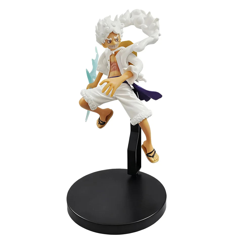 In Stock 18cm Anime Toy ONE PIECE Figure Nika Monkey D Luffy Action Figures Dolls Pvc Model Collectible Statue Toy ChristmasGift