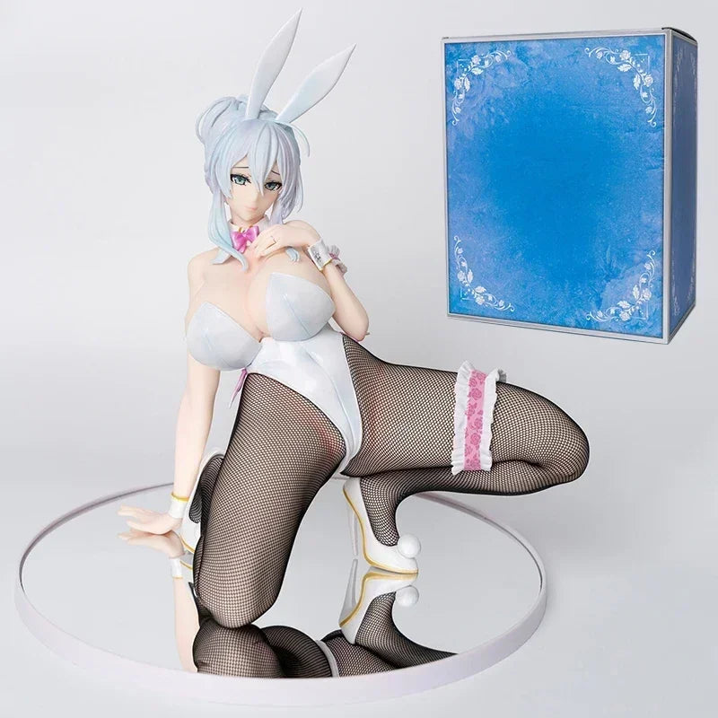 26cm Lucile Illustrated by Yuge Sexy Anime Girl Figure KonoSuba Darkness/Erina Nakiri Bunny Action Figure Adult Model Doll Toys