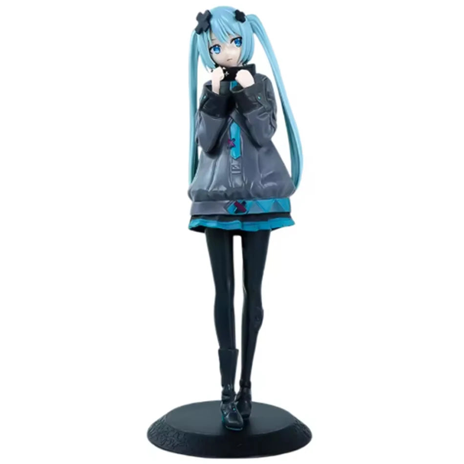 15cm Anime Hatsune Miku Figure -Flower Fairy Winter Cherry Pvc Model Doll Toys Collection desktop decoration Fans/Gift givers