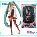 SEGA Original Genuine Project DIVA Arcade Future Tone Hatsune Miku SPM Figure Natural Ver 24cm Collections Model Figure Toy Gift