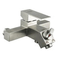 304 stainless steel square shower three-way valve, hot and cold bathroom bathtub, concealed shower faucet