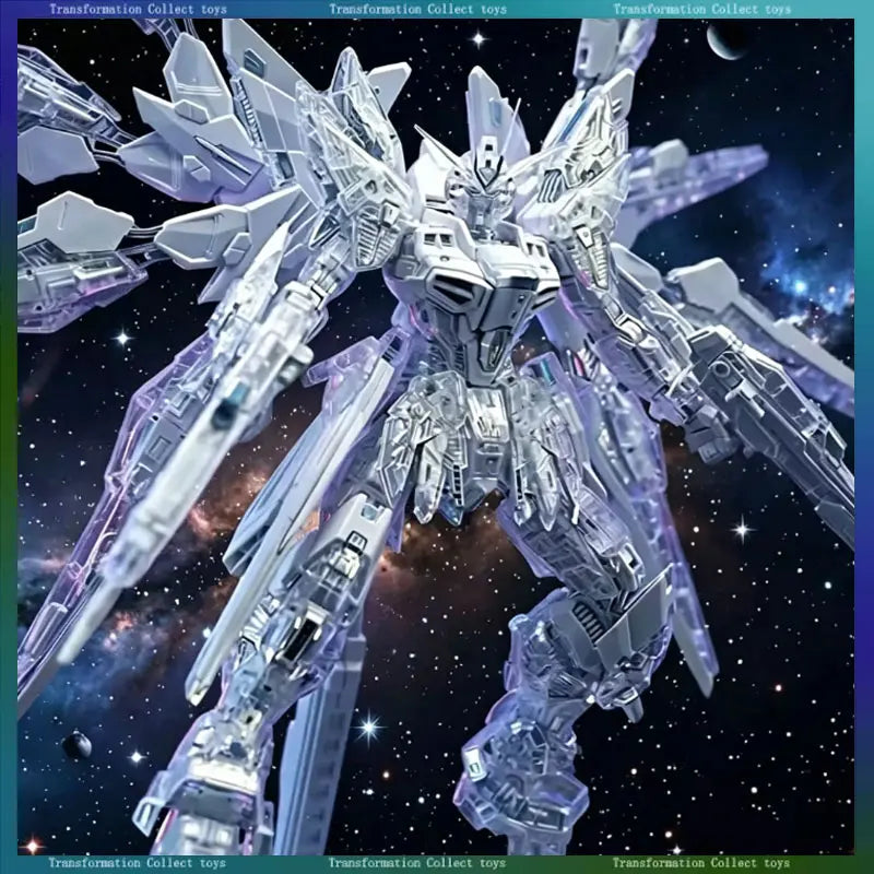 CHANGLONG 7701 MGEX 1/100 Zgmf-X20A Strike Freedom Twilight Clear Coating Assembly Model Kit Anime Figure Collectible Gift