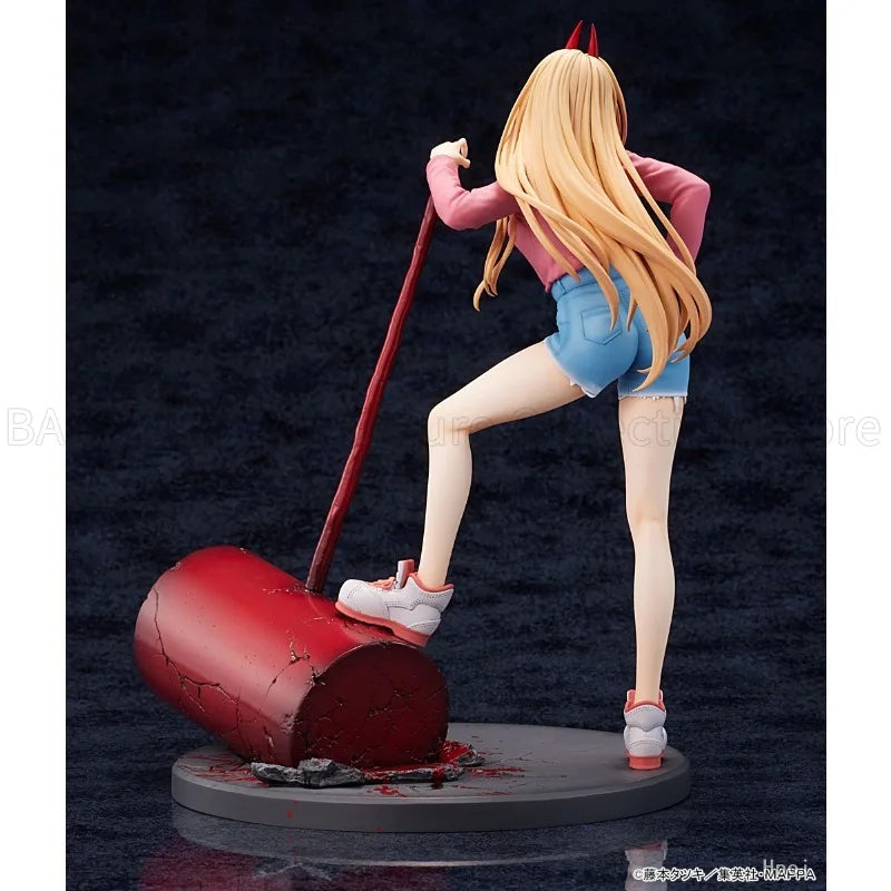 Original AMAKUNI AmiAmi Power Anime Humanoid Decoration Toys Gifts Collection 1/7 27cm