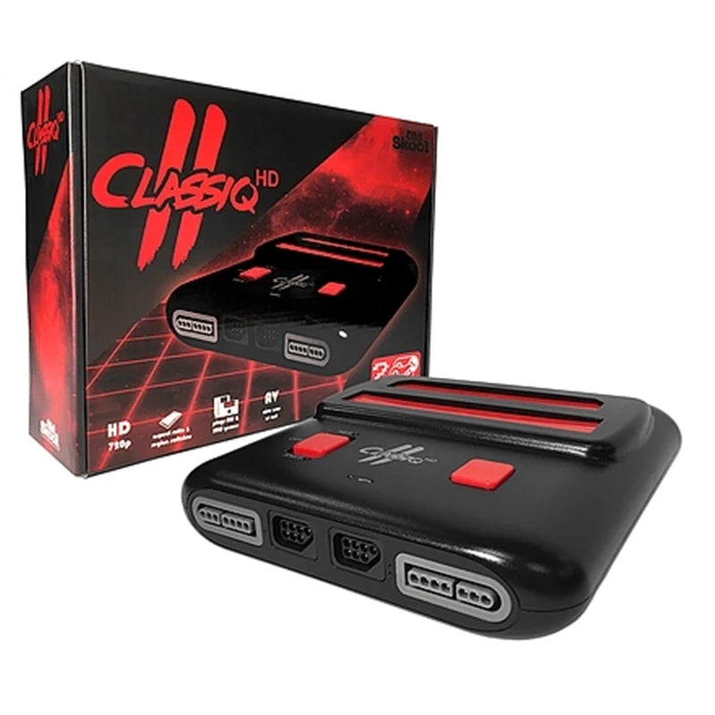 Old Skool Classiq 2 3 HD 720p / AV Twin Video Game System,Compatible with SNES/NES Nintendo and Super Nintendo Cartridges
