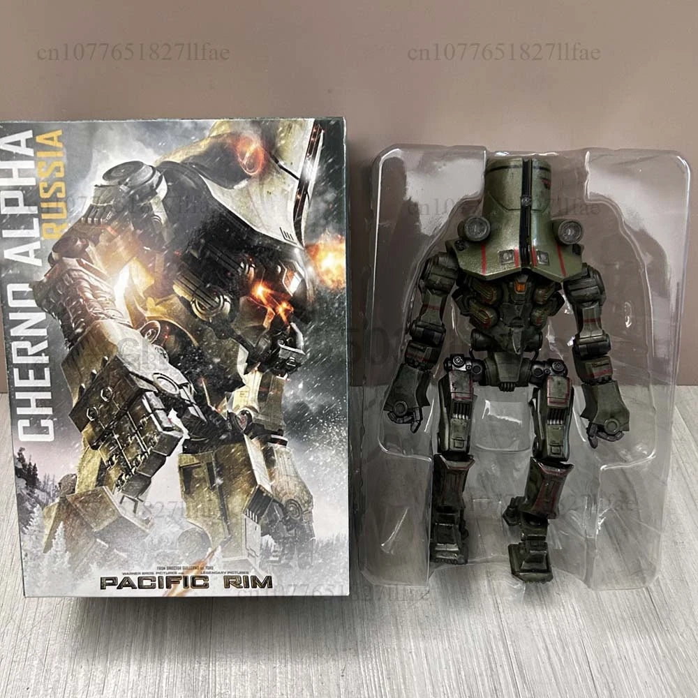 NECA Figure Pacific Rim Figure LED Red Tramp Japanese Mecha Gipsy Danger Obsidian Fury The Eureka Raiders Armour Room Decor Gift