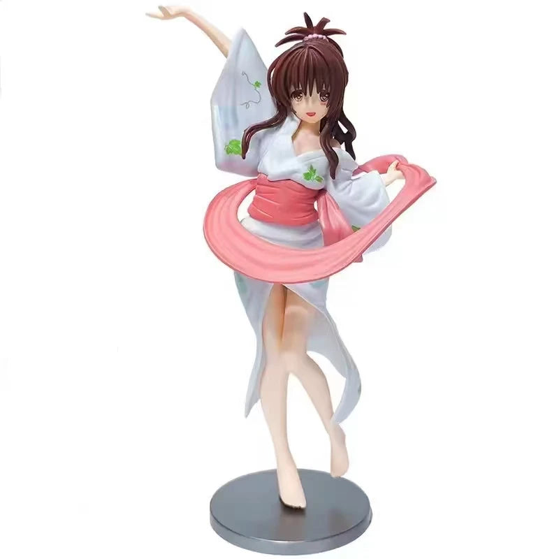 Anime Figures Swimsuit Version - Momo Lala Yuki Collectible Model Toys Sexy Figure From To Love-Ru Darkness Mika Deviluke