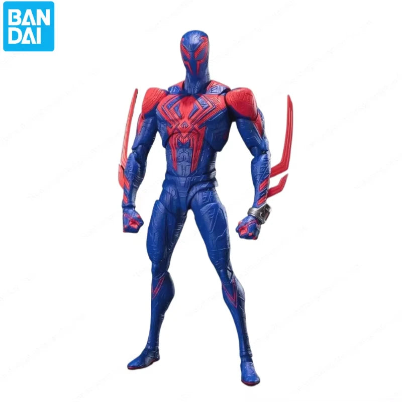 Bandai S.H. F Model Spider-Man 2099 Spider-Man: Time Travel Spider Action Figure Collection Toy Gift
