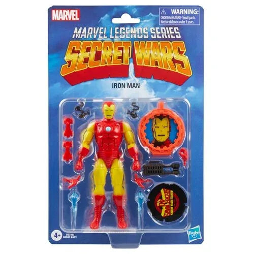 In Stock Us Version 1/12 Ml Marvel Legends Secret Wars Wolverine Captain America Iron Man Action Figure Pvc Model Toys Boy Gift
