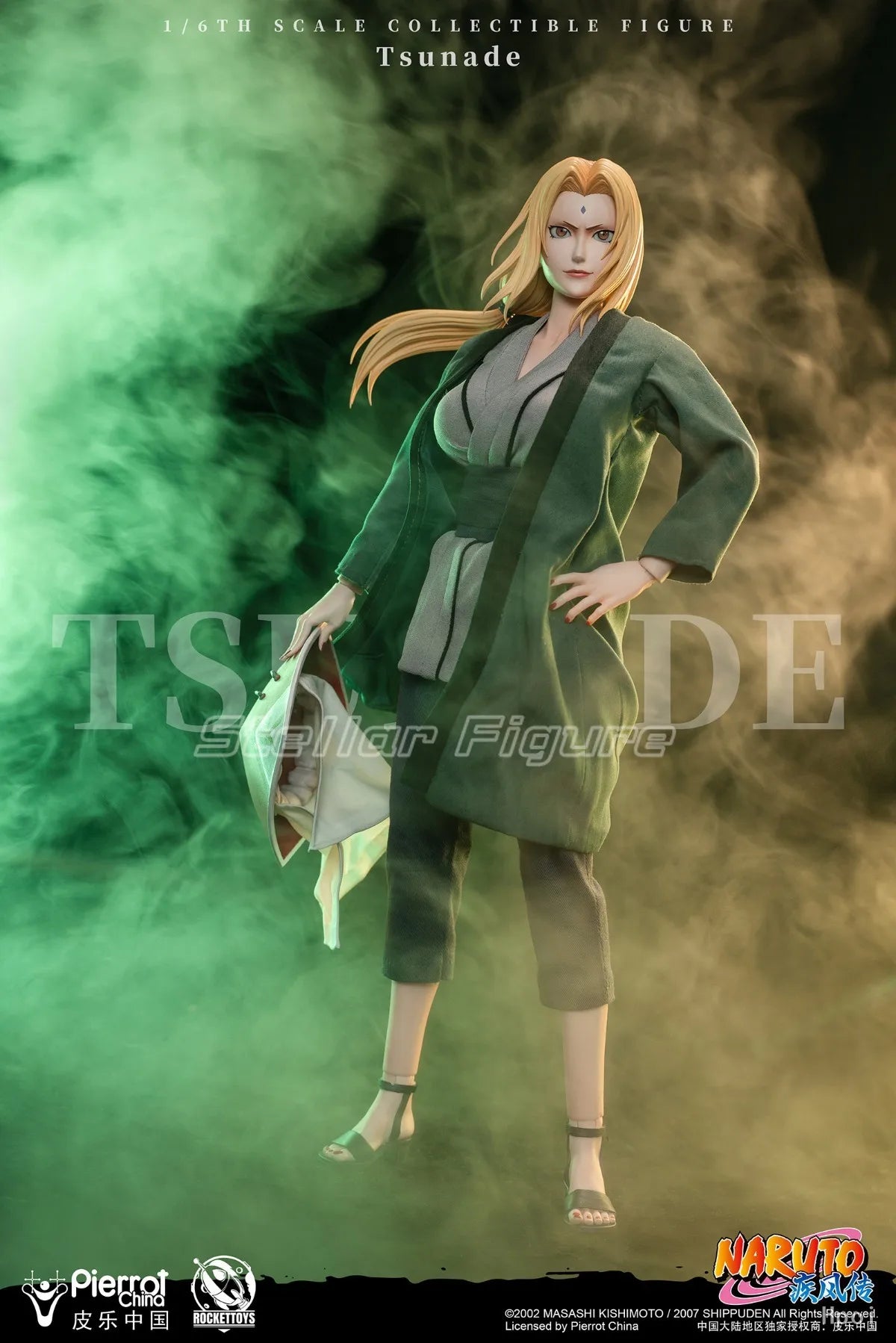 【SF】In Stock RocketToys NARUTO Shippuden Tsunade 1/6 Scale Figures Original Collection Anime