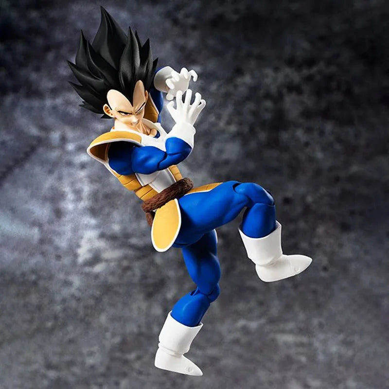 In Stock BANDAI Original S.H.Figuarts DRAGON BALL VBGETA NAPPA SDCC SHF Action Figure Model Toy Gift for Kid Foam Box Packaging