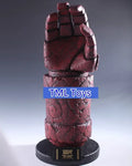 Adult 1:1 Scale prop Right hand of DOOM Hellboy figure resin statue Collection Model wearable gloves put on table home decor