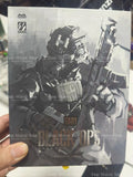 New Stock HASUKI SA01 1/12 Black Ops Soldier Action Figure 6-inch Male HASUKI SA01 Action Figurine Full Set 6Inch Model Toy