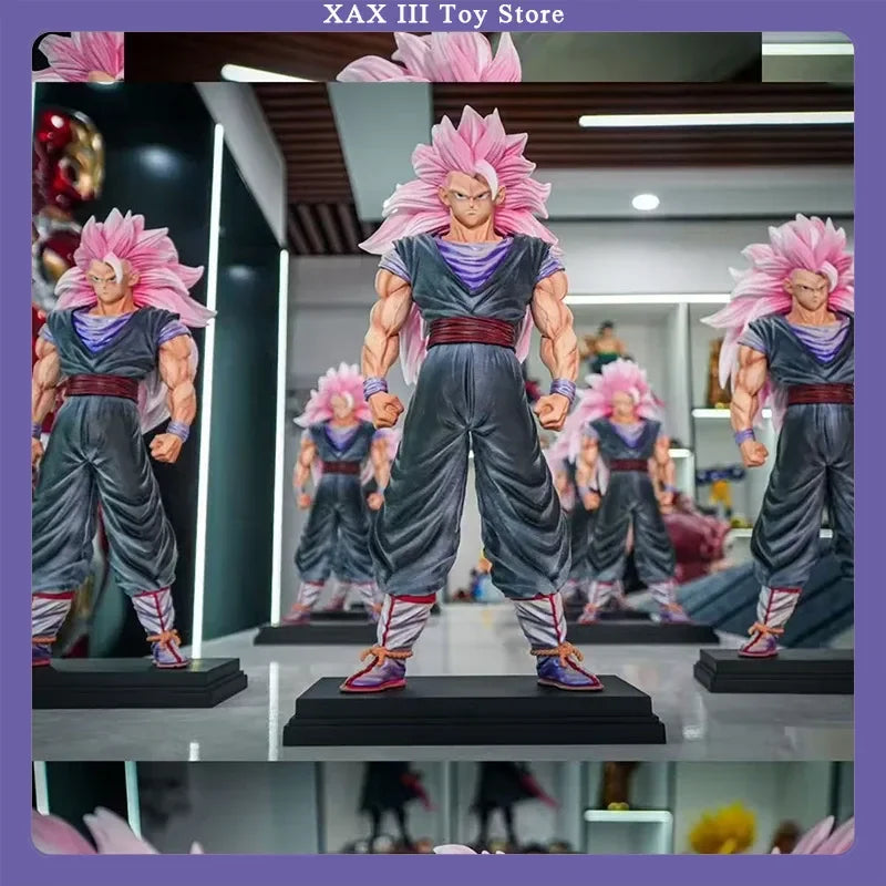 Hot Jt Dragon Ball Anime Figure Son Goku Figurine Ssj3 Goku Figurine Super Saiyan 3 Goku Figures Pvc Statue Model Toys Boy Gift
