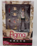 Original Max Factory Figma#098 Makise Kurisu Anime Figure Model Toy Gift Collection