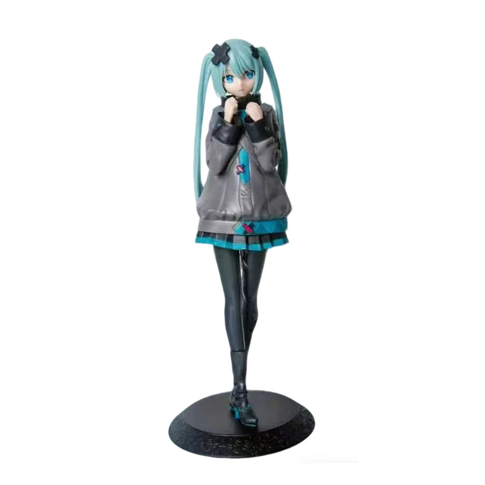 In Stock Hatsune Miku Anime Figure Fashion Subclture Miku Action Figure Christmas Gift PVC Collection Model Kawaii Girl Doll Toy