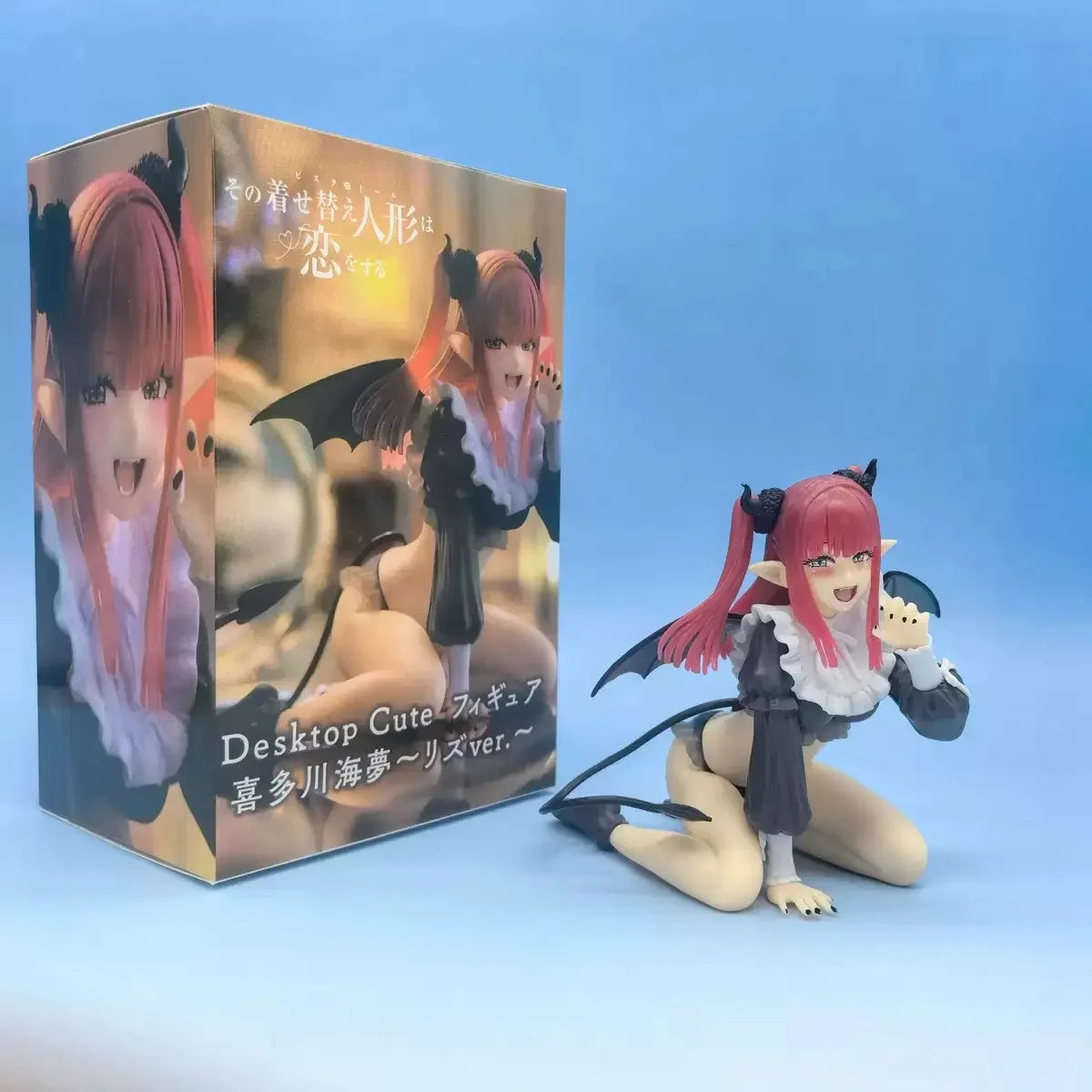 Anime Kitagawa Marin Figur Teufel Actionfigur kniende Pose Kitagawa Erwachsenenmodell Desktop-Ornamente Sammlung Spielzeug Geschenke 13cm