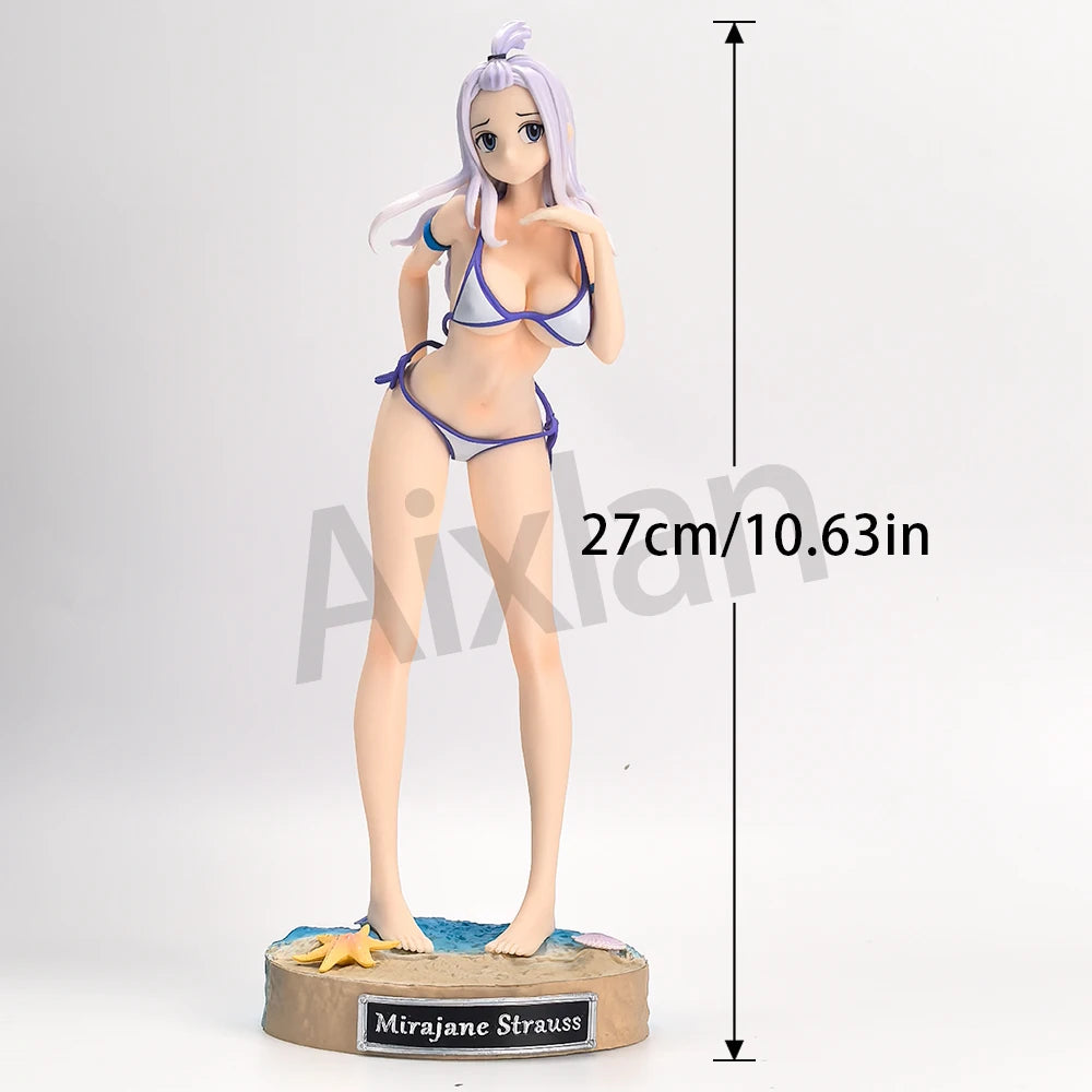 27CM FAIRY TAIL Anime Figur Mirajane·Strauss PVC Action Figure Sammeln Modell Spielzeug Kind Geschenk Ornamente cartoon Puppe