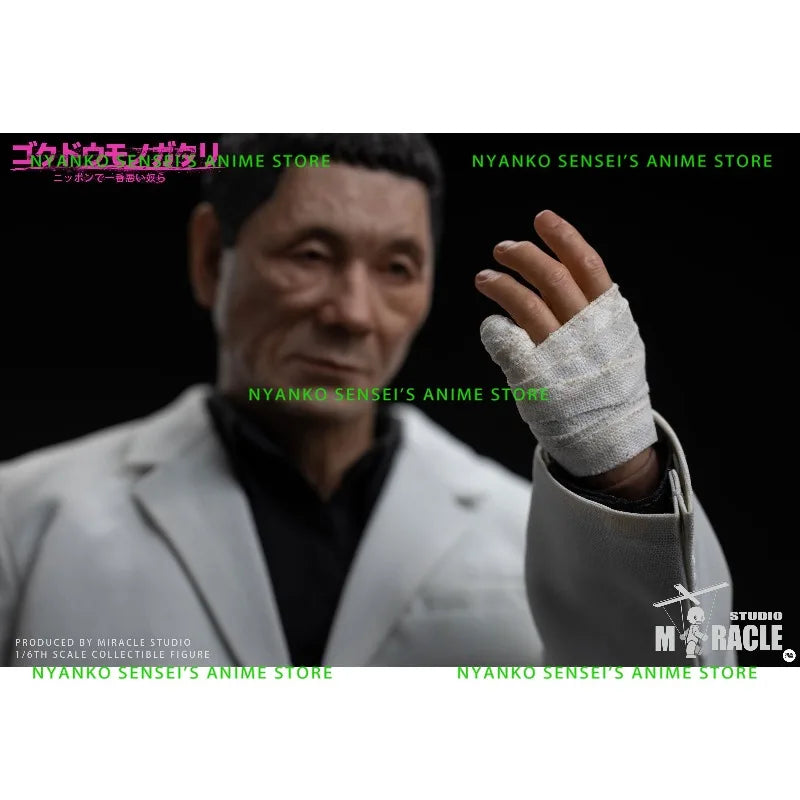 In Stock Miracle Studio Yakuza Stories TAROU Group Leader 1/6 Scale MS001 Action Figure Anime Models Toy Doll Collectible