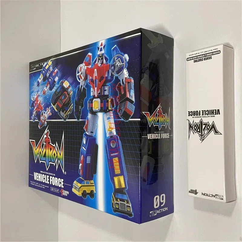 In Stock Original Bandai Toys Dairugger Voltron Mecha Fleet Daleka 15 Machine Split-fitting Mobile Doll Boys Gift