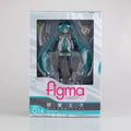 Neue 15 cm Hatsune Miku Anime-Mädchen-Figur Figma 014 Virtuelle Sängerin Miku Gemeinsame bewegliche Modellstatue Kinderspielzeug Puppensammlung Geschenke