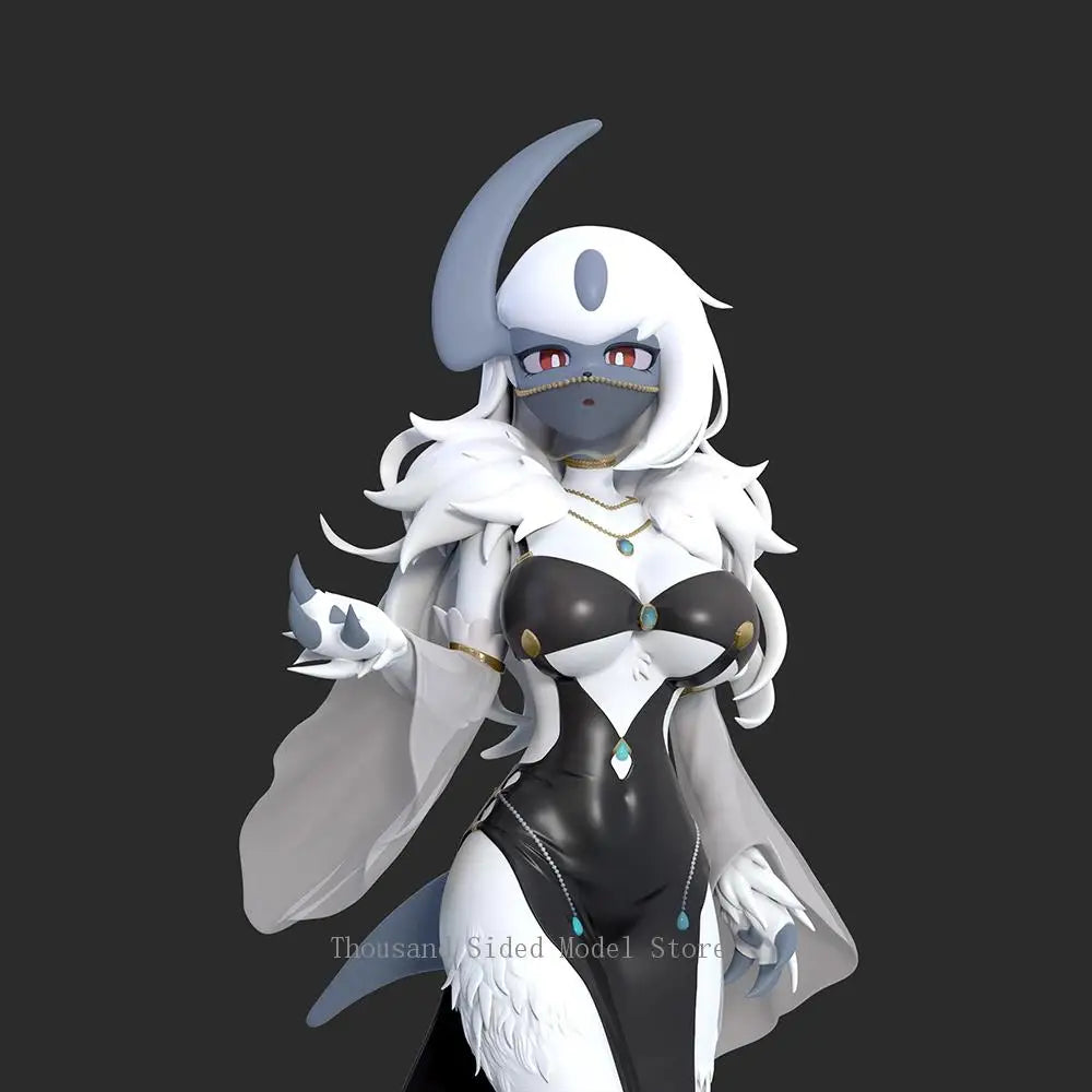 Original IDPLAYER Pokemon Sexy Disaster Beast Absol GK Model Toys 18CM Kawaii Fans Collectible Figurines Models Toys