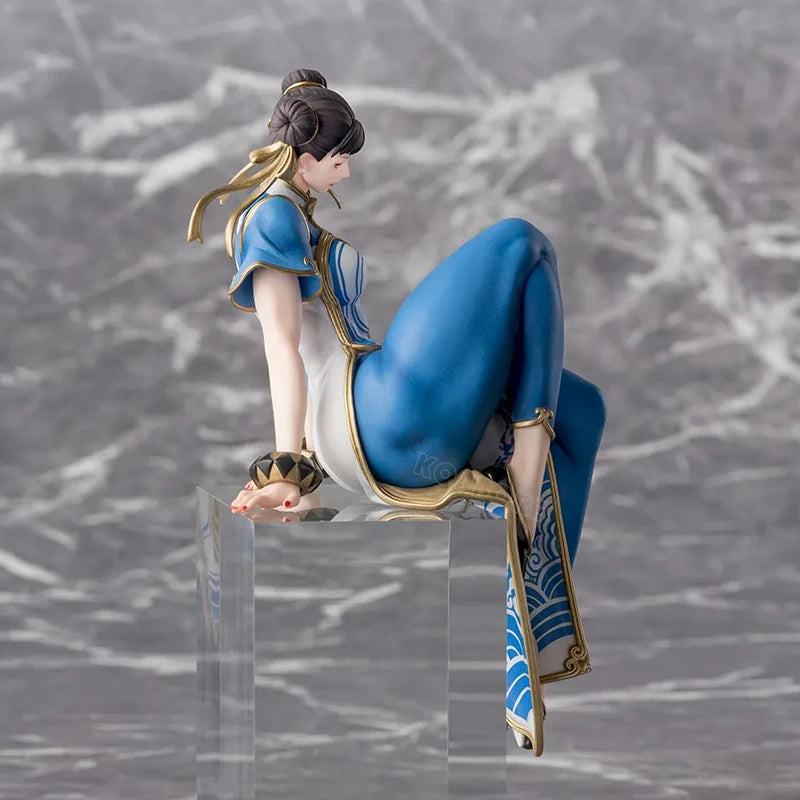 14cm Street Fighter Chun Li Anime Game Figure Ryu/Ken Masters Action Figure Guile/Zangief Figurine Collectible Model Doll Toys