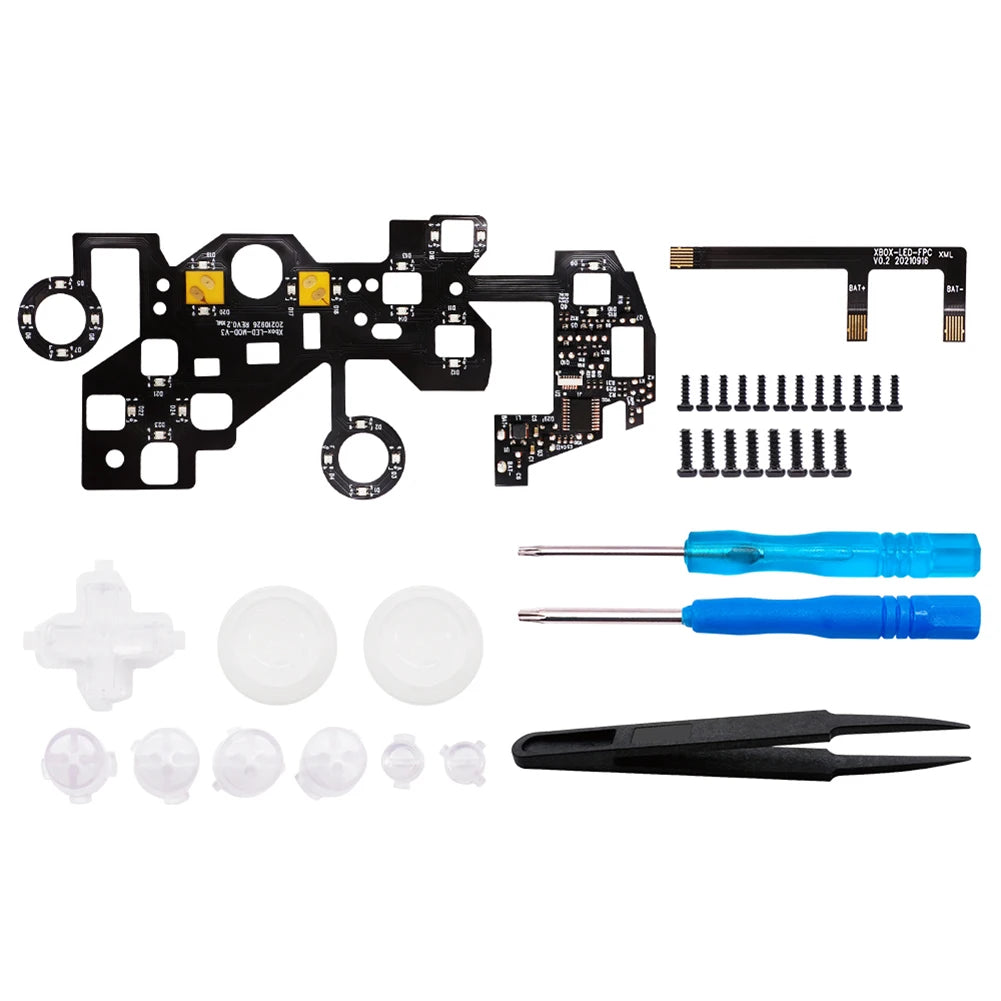 For XBOX ONE S Wireless Game Controller Light Board LED Wireless Game Controller Replacement Circuit Board Kit