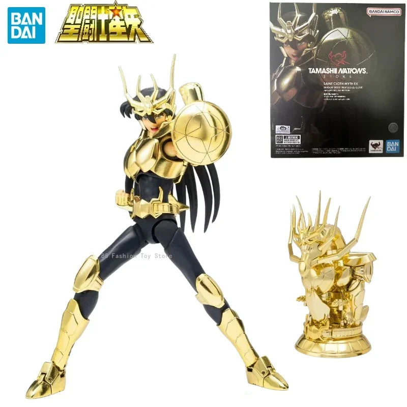 In Stock Original Bandai Saint Seiya Myth Cloth TNT Limited Ex Gold Andromeda Shun Phoenix Pegasus Purple Dragon Glacier Action