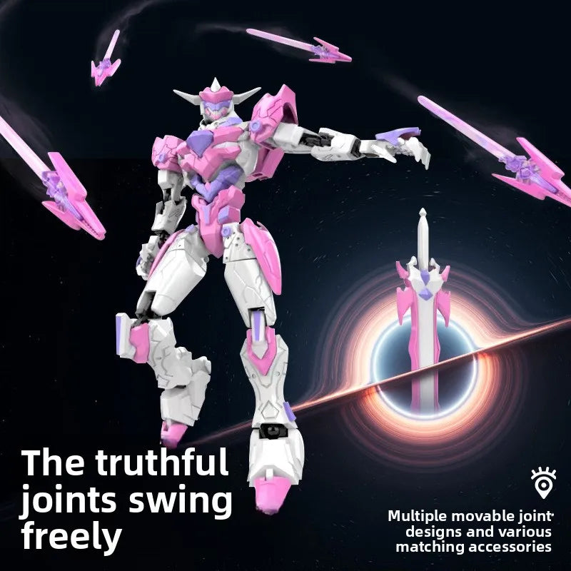 New Version Multi Jointed Movable Robot Toy Multi Form 13 Action Figure DIY Assemble Mecha Model Kit Kids Toys Gifts Ornament