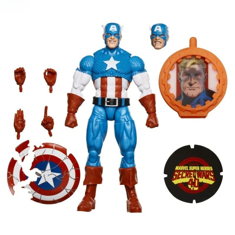 In Stock Original MARVEL LEGENDS SERIES Captain America 1/12 Action Figure Toys Model Collection