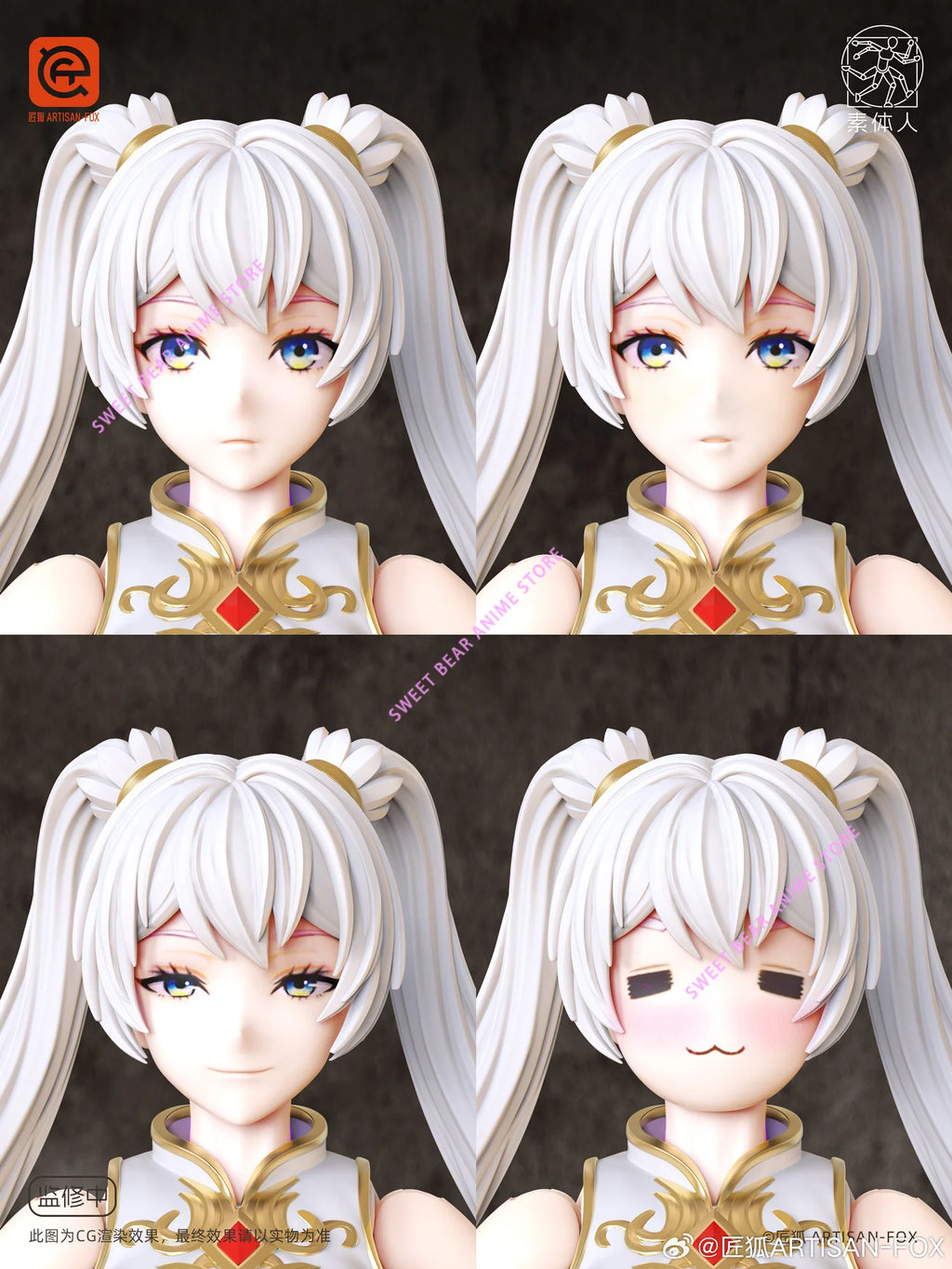 In Stock ARTISAN-FOX Char's War Chronicle Sorceress LILY Action Figure Anime Model Trendy Toys Desktop Doll Collectibles