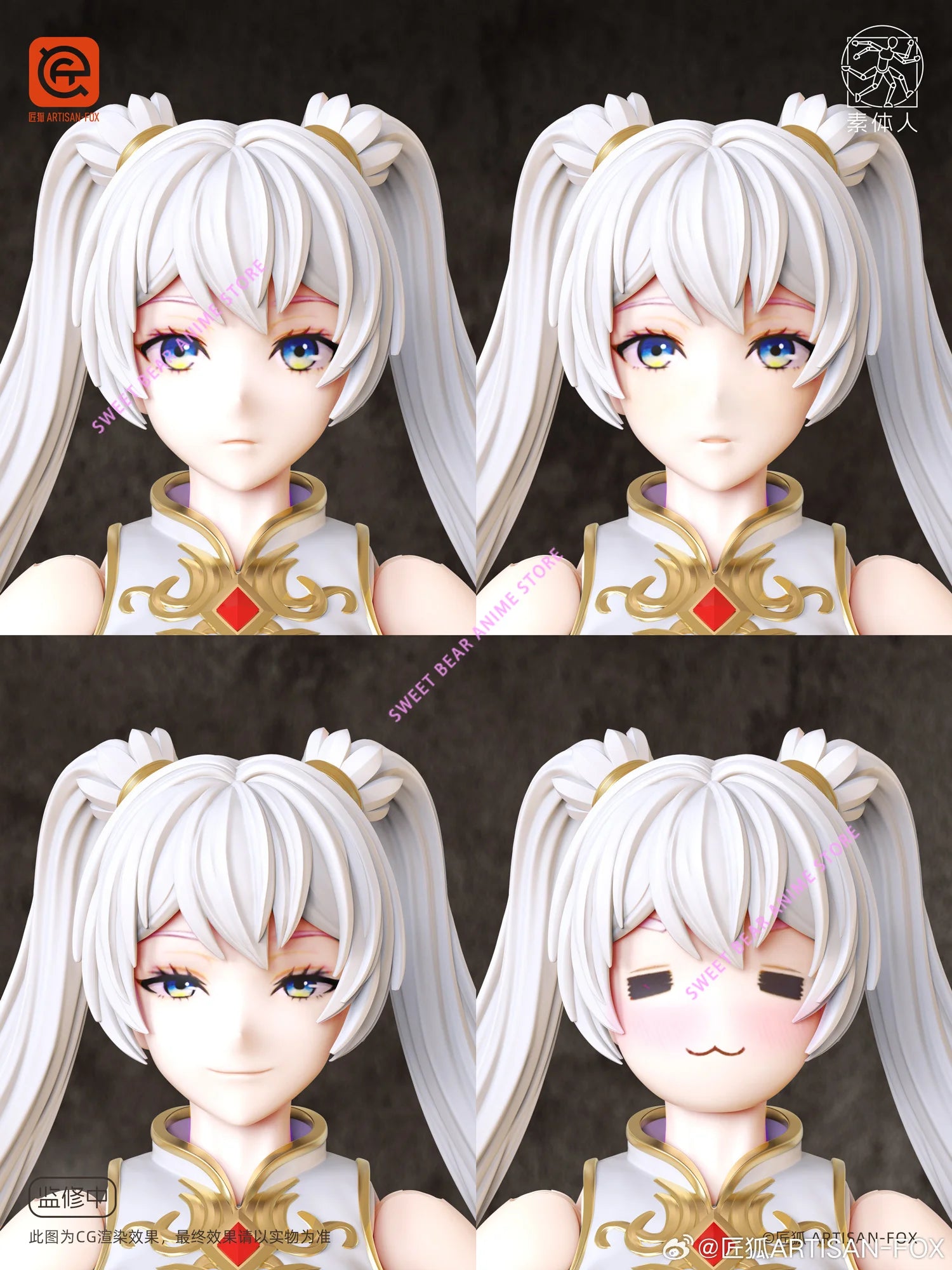 In Stock ARTISAN-FOX Char's War Chronicle Sorceress LILY Action Figure Anime Model Trendy Toys Desktop Doll Collectibles