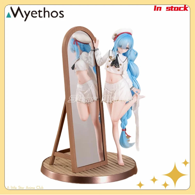 In Stock Original Myethos Gift Series Azur Lane HMS Janus Hesitant Time To Change Clothes Animation Figures Model Gifts Toys