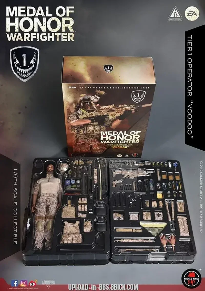 SoldierStory 1/6 SS106 Medal of Honor Navy SEALS Soldier Action Figure Model Toys 12 inch fan hobby collectible ornament gift