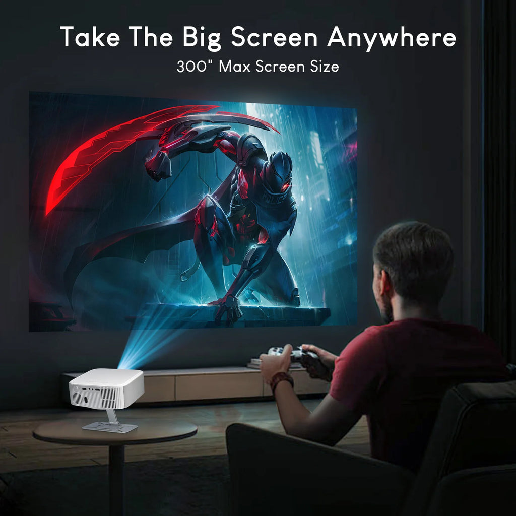 Проектор Salange Netflix P92MAX Smart Android 13 1080P BT5.2 WiFi6 12000L Електронен фокус Автоматичен Keyston 4K Филм HD Домашно кино
