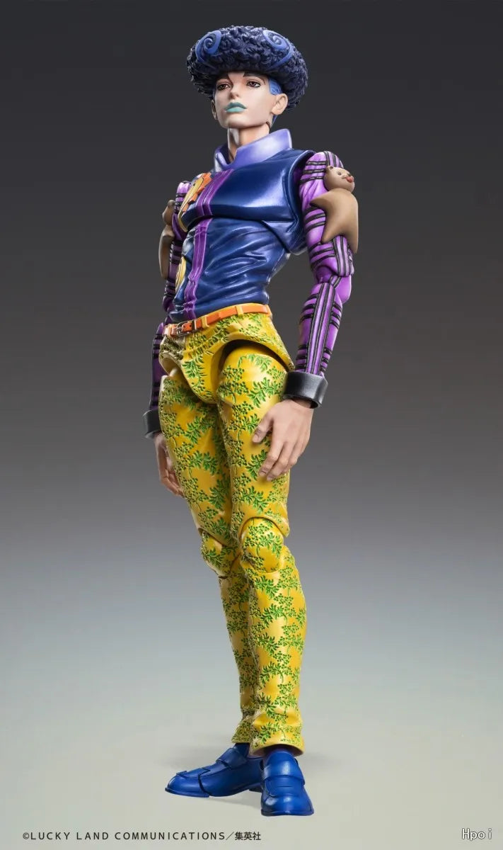 In Stock MEDICOS-E Super Action Statue JoJo's Bizarre Adventure Part 8 JoJolion Toulong Special Edition Action Figure Gift