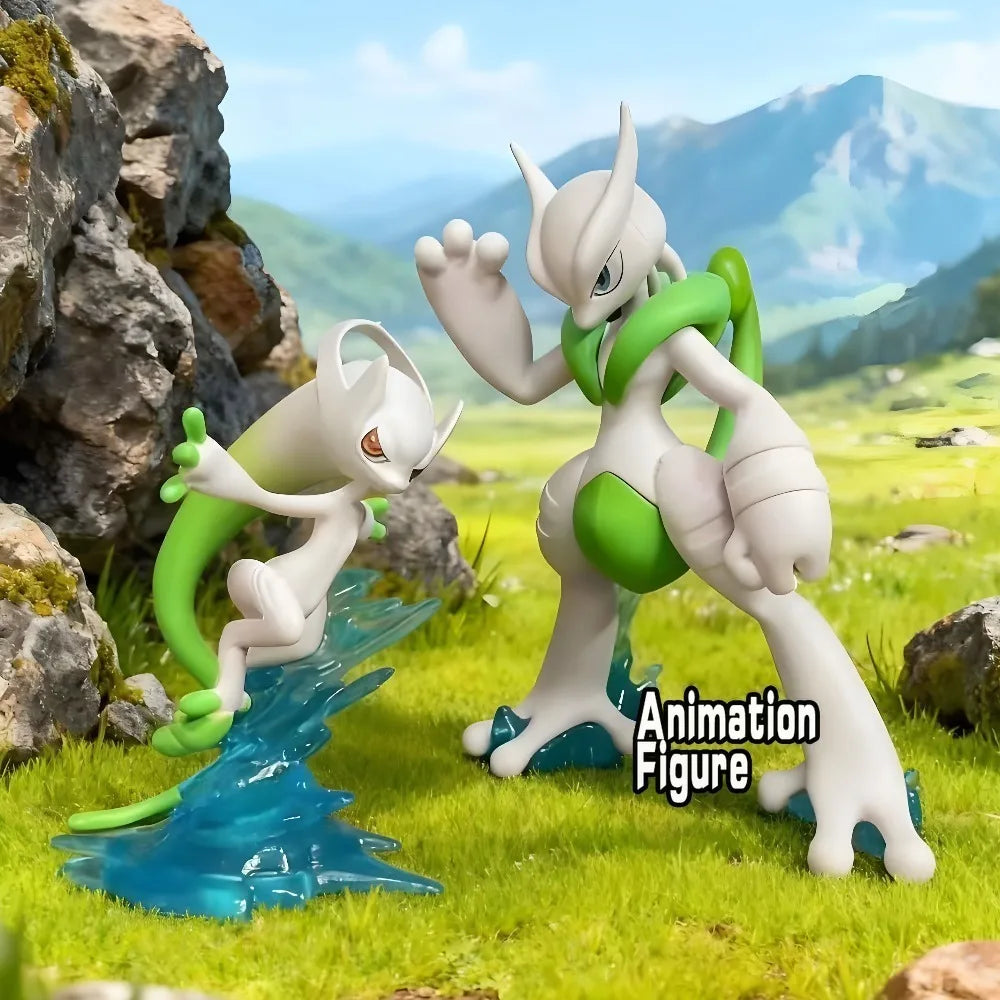 7.5-12cm Anime Pokemon Figure Mega Mewtwo Action Figures Pvc Collection Model Toys for Children Gifts