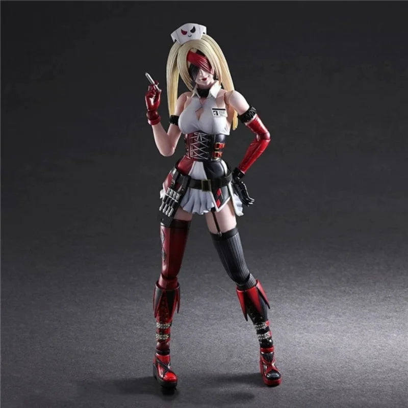 Play Arts Harley Quinn Action Figure Dc Movable Collection Doll The Suicide Squad Harleen Quinzel Model Toys
