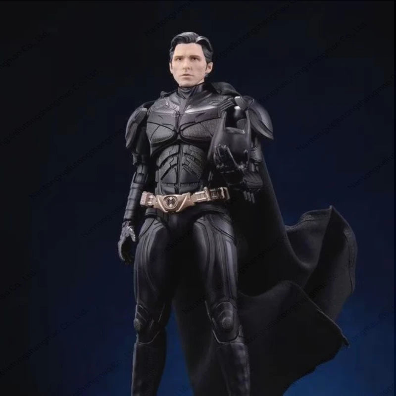 In Stock Modoking 1/12 The Dark Knight Batman Suit Motorcycle Batmobile Assembly Action Figure Collectible Toy Gift