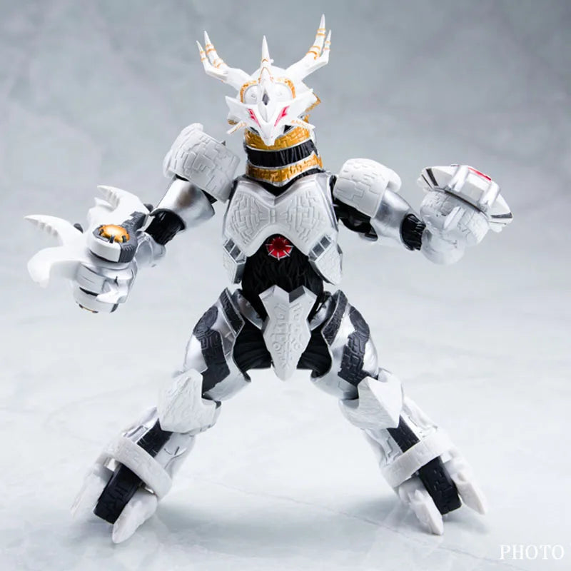 Bandai Genuine SHF GALACTRON Ultraman Orb Anime Action Figure Collectible Joint mobility Model Toys Ornaments Gift Children